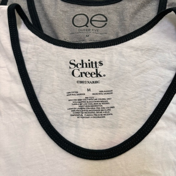 2 Size Medium Graphic Tank Tops, Schitts Creek/Queer Eye - Picture 11 of 11